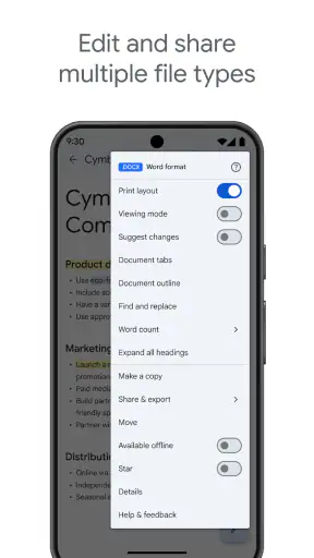Google Docs screenshot