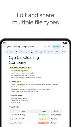 Google Docs screenshot