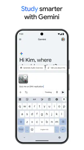 Google Gemini screenshot