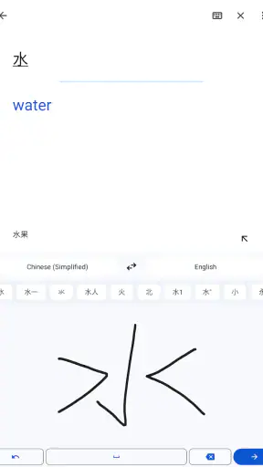 Google Translate screenshot 9
