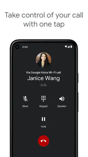 Google Voice screenshot