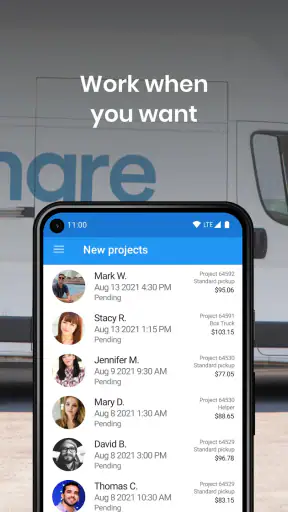 GoShare: Drive, Deliver, Earn screenshot 4