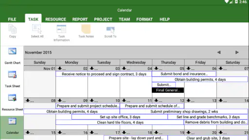 gProjectViewer screenshot 11