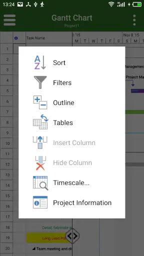 gProjectViewer screenshot 3