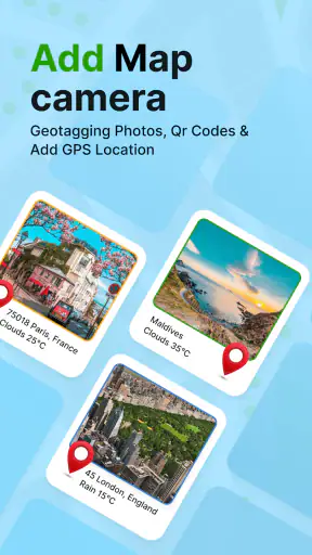 GPS Geotag Photos & Camera Map screenshot