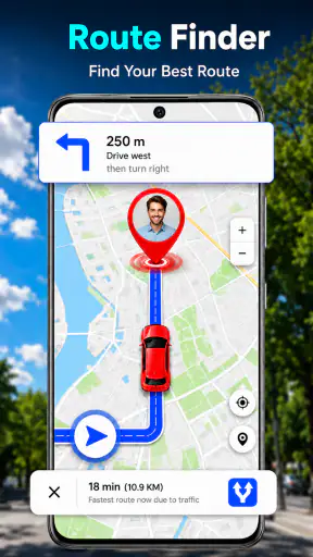 GPS Maps & Voice Directions screenshot 3