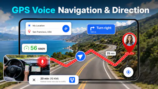 GPS Maps & Voice Directions screenshot 7