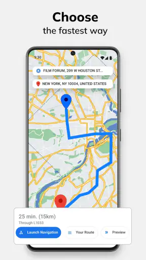 GPS Maps Voice Navigation App screenshot 3