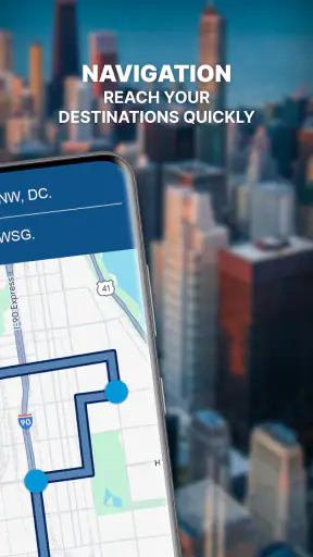 GPS Navigation: Road Map Route screenshot 12