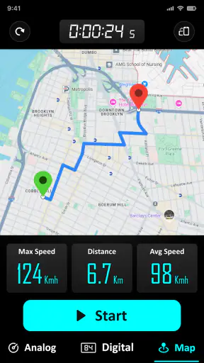 GPS Speedometer - Odometer App screenshot 3