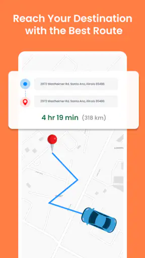 GPS Voice Map & Route Finder screenshot 12