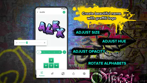 Graffiti Name Logo Maker screenshot 2