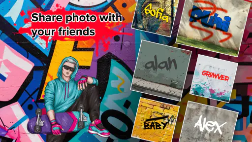 Graffiti Name Logo Maker screenshot 5
