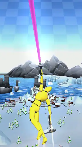 Grapple Hook Hero : Zip Action screenshot