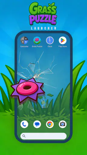 Grass Puzzle Launcher screenshot 11