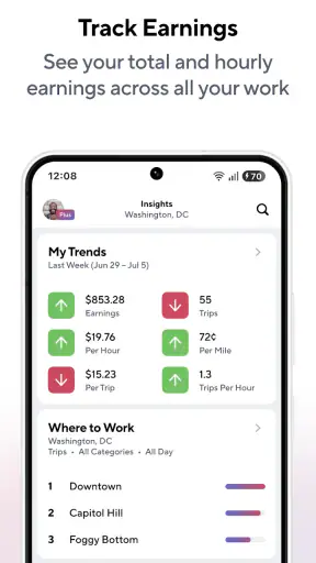 Gridwise: Gig Driver Assistant screenshot 4