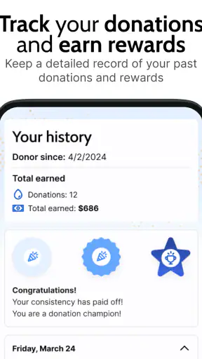 Grifols Plasma Donor Hub screenshot 12