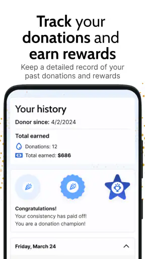 Grifols Plasma Donor Hub screenshot 5