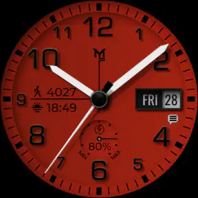 GUERILLA - Analog watch face screenshot 10