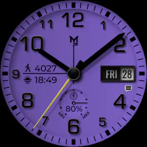 GUERILLA - Analog watch face screenshot 12