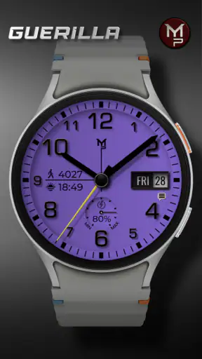 GUERILLA - Analog watch face screenshot 4