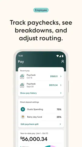 Gusto Mobile screenshot 2