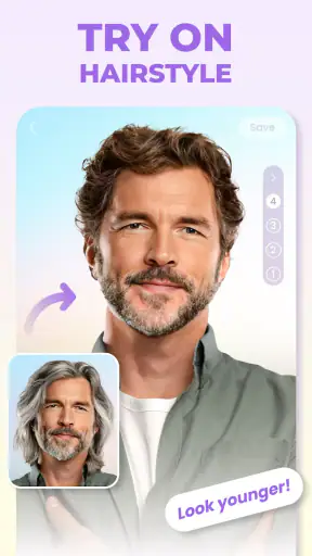 HairApp: Hair Styler App, Bald screenshot 2