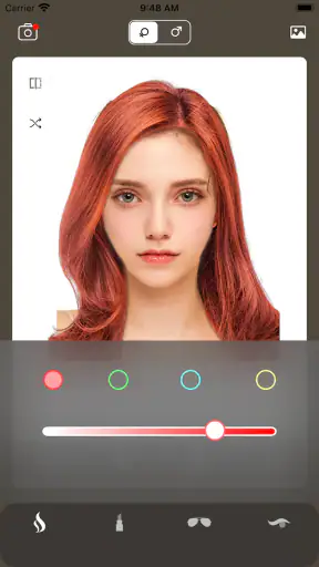 Hairstyle Try On: 600 Haircuts screenshot