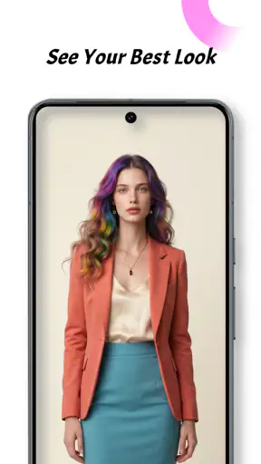 Hairstyle Try On-Color Changer screenshot 11