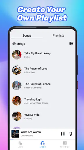 Happy Tunes - Earn & Play screenshot 3