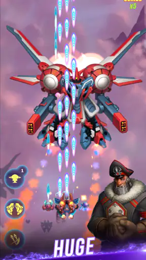 HAWK: Airplane Space games screenshot 1