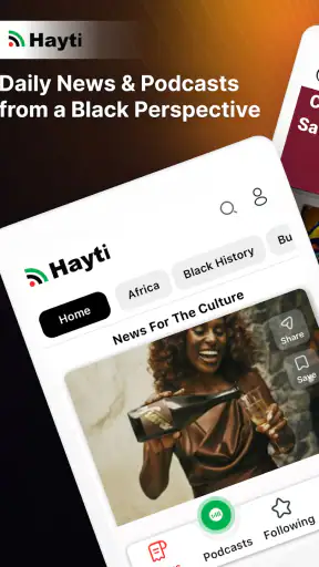 Hayti: Black News and Podcasts screenshot 9