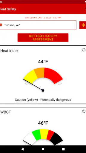 Heat Safety: Heat Index & WBGT screenshot 9