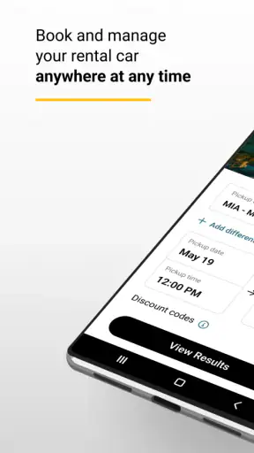 Hertz Rent-a-Car screenshot 1