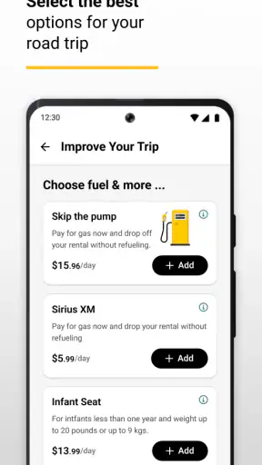 Hertz Rent-a-Car screenshot 6
