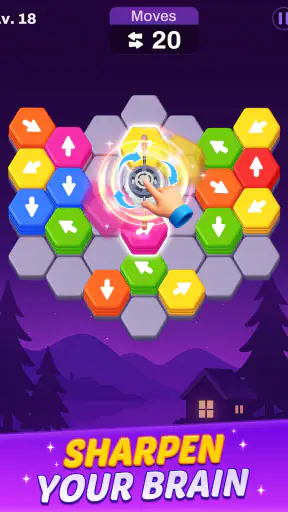Hexout - Color Hexa Puzzle screenshot 10