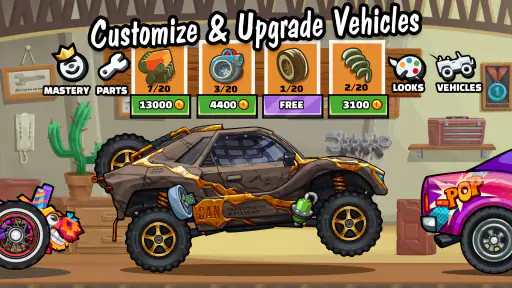 Hill Climb Racing 2 screenshot