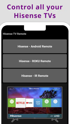 Hisense TV Remote screenshot 2