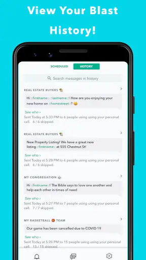 Hit Em Up: Mass Text Bulk SMS screenshot 7