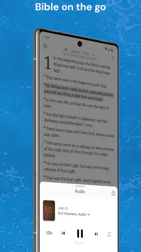 Holy Bible King James + Audio screenshot 4