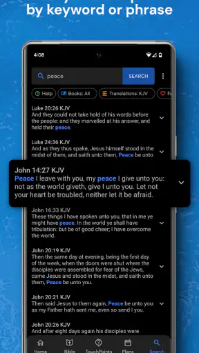 Holy Bible King James + Audio screenshot 6