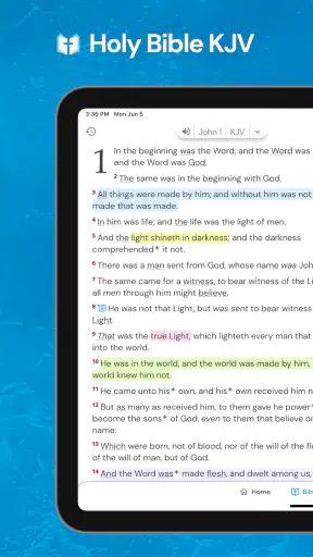 Holy Bible King James + Audio screenshot 9
