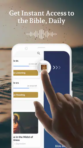 Holy Bible Launcher: KJV+Audio screenshot