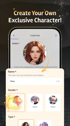 Honey & Roleplay AI Chatbot screenshot 4