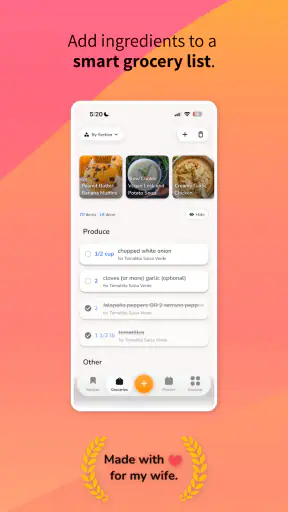 Honeydew: Recipe Manager screenshot 3