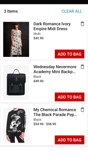 Hot Topic: Pop Culture Fashion screenshot 3