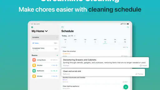 House Chores Cleaning Schedule screenshot 10