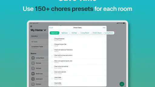 House Chores Cleaning Schedule screenshot 12