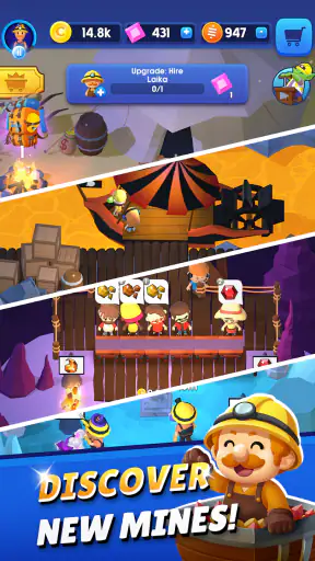 Idle Mine! Tycoon Mining Game screenshot 2