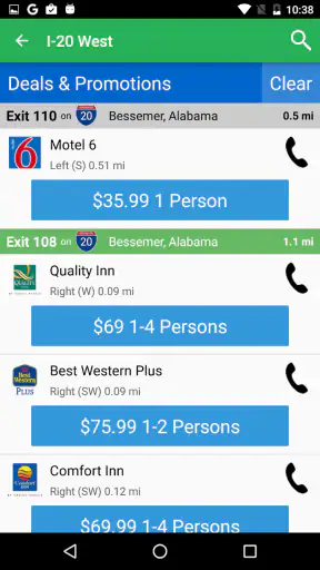 iExit Interstate Exit Guide screenshot 5